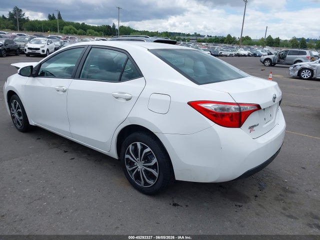 2T1BURHE5FC409207 Toyota COROLLA LE