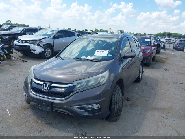 45292342 :رقم المزاد ، 2HKRM3H73FH536306 vin ، 2015 Honda Cr-v Ex-l مزاد بيع