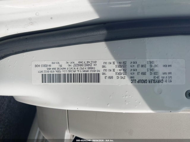 Продажа на аукционе авто 2010 Dodge Grand Caravan Sxt, vin: 2D4RN5D19AR462267, номер лота: 45292346