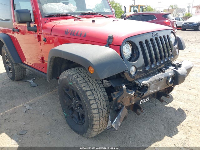 2017 Jeep Wrangler Willys Wheeler მანქანა იყიდება აუქციონზე, vin: 1C4AJWAG3HL684262, აუქციონის ნომერი: 45292500