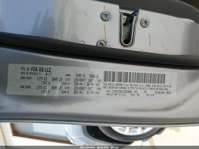 Jeep Cherokee Latitude 4x4 2018 1C4PJMCB4JD528604 Image 9