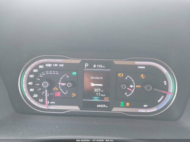 2022 Hyundai Tucson Hybrid Blue მანქანა იყიდება აუქციონზე, vin: KM8JBCA15NU040979, აუქციონის ნომერი: 45292541