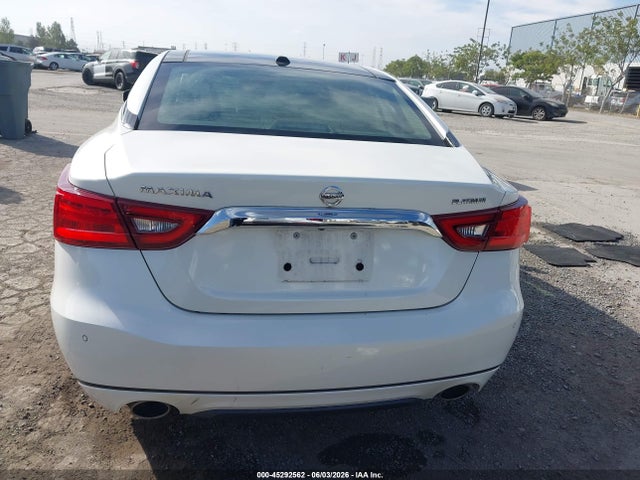 Aukcja sprzedaży 2018 Nissan Maxima 3.5 Platinum, vin: 1N4AA6AP6JC403910, numer aukcji: 45292562