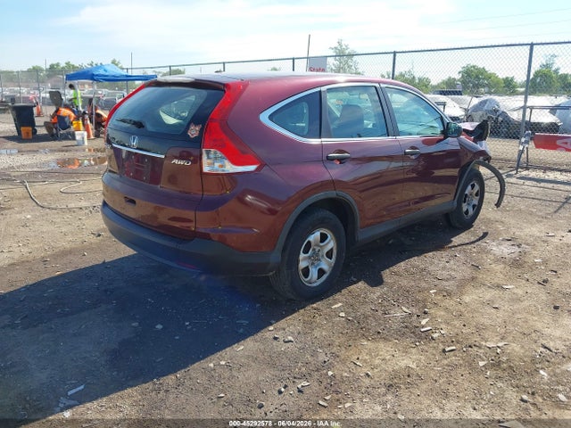 Aukcja sprzedaży 2013 Honda Cr-v Lx, vin: 5J6RM4H38DL085752, numer aukcji: 45292578