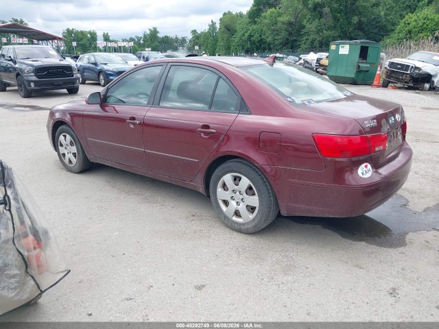 Продажа на аукционе авто 2009 Hyundai Sonata Gls, vin: 5NPET46C19H433655, номер лота: 45292749
