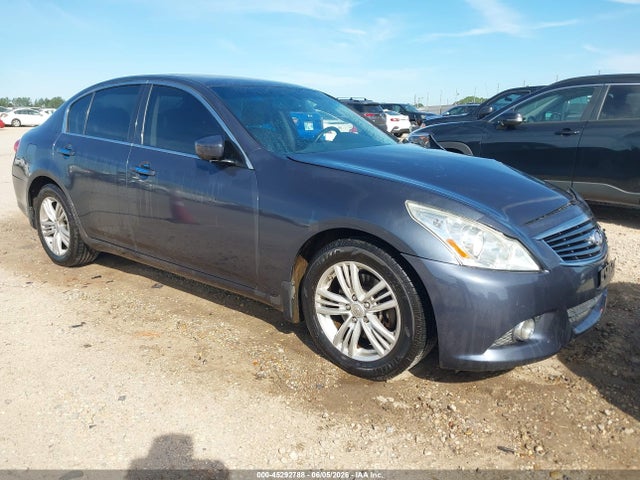 2013 Infiniti G37x მანქანა იყიდება აუქციონზე, vin: JN1CV6AR7DM759745, აუქციონის ნომერი: 45292788