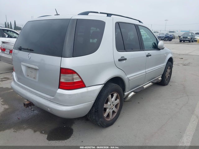 45292794 :رقم المزاد ، 4JGAB72E81A235754 vin ، 2001 Mercedes-benz Ml 430 مزاد بيع
