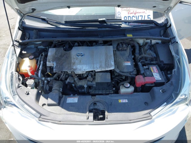 45292801 :رقم المزاد ، JTDKBRFU7J3059824 vin ، 2018 Toyota Prius Two مزاد بيع