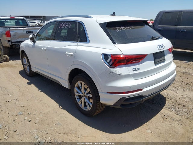 Продаж на аукціоні авто 2025 Audi Q3 Premium 45 Tfsi S Line Quattro Tiptronic, vin: WA1DECF39S1014444, номер лоту: 45292802