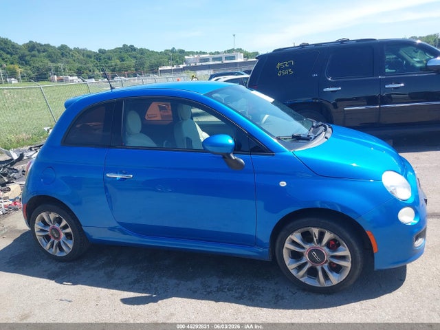 Продажа на аукционе авто 2015 Fiat 500 Sport, vin: 3C3CFFBRXFT696246, номер лота: 45292831