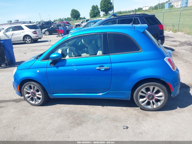 Продажа на аукционе авто 2015 Fiat 500 Sport, vin: 3C3CFFBRXFT696246, номер лота: 45292831