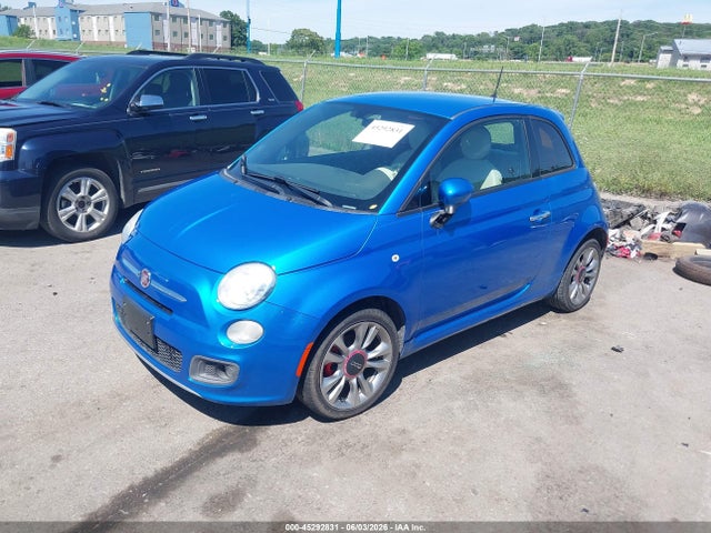 Продажа на аукционе авто 2015 Fiat 500 Sport, vin: 3C3CFFBRXFT696246, номер лота: 45292831