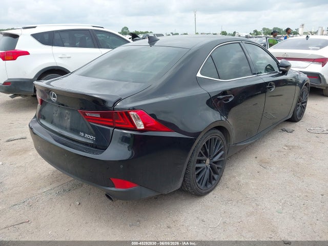 2016 Lexus Is 200t მანქანა იყიდება აუქციონზე, vin: JTHBA1D26G5030123, აუქციონის ნომერი: 45292830