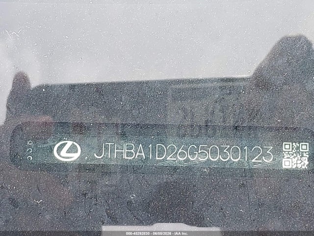 2016 Lexus Is 200t მანქანა იყიდება აუქციონზე, vin: JTHBA1D26G5030123, აუქციონის ნომერი: 45292830