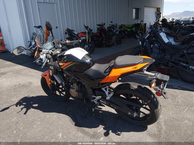 2017 Honda Cbr500 Ra-abs მანქანა იყიდება აუქციონზე, vin: MLHPC4408H5400407, აუქციონის ნომერი: 45292846