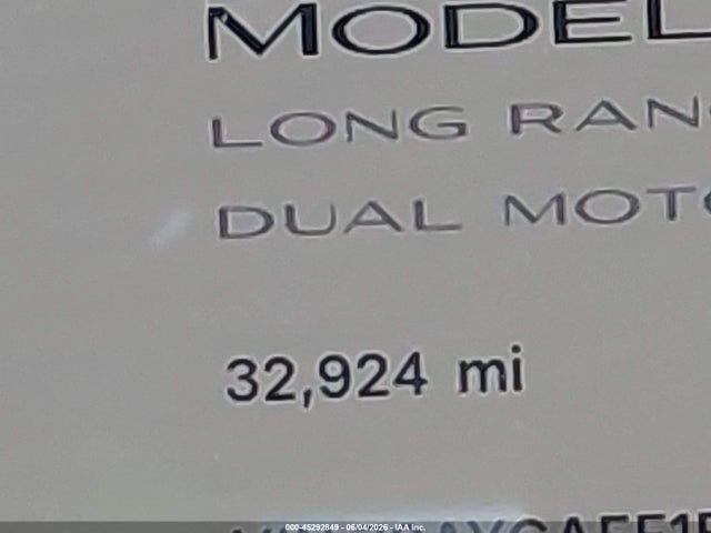 Aukcja sprzedaży 2024 Tesla Model Y Long Range Dual Motor All-wheel Drive, vin: 7SAYGAEE1RF105219, numer aukcji: 45292849