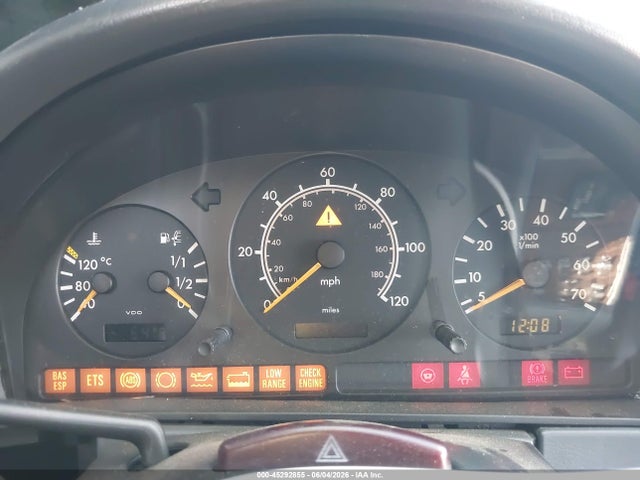 Aukcja sprzedaży 1999 Mercedes-benz Ml 320, vin: 4JGAB54E9XA083364, numer aukcji: 45292855