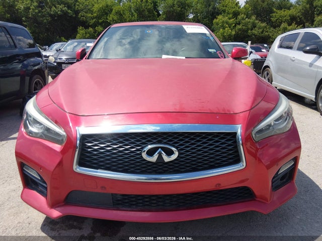 2017 Infiniti Q50 3.0t Red Sport 400 მანქანა იყიდება აუქციონზე, vin: JN1FV7ARXHM872212, აუქციონის ნომერი: 45292886
