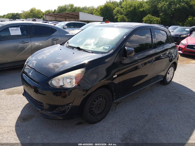 2015 Mitsubishi Mirage De/rf მანქანა იყიდება აუქციონზე, vin: ML32A3HJ2FH052053, აუქციონის ნომერი: 45292892