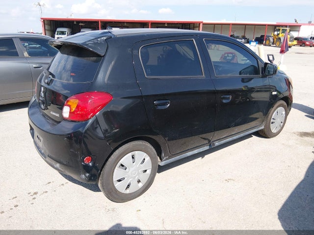 2015 Mitsubishi Mirage De/rf მანქანა იყიდება აუქციონზე, vin: ML32A3HJ2FH052053, აუქციონის ნომერი: 45292892