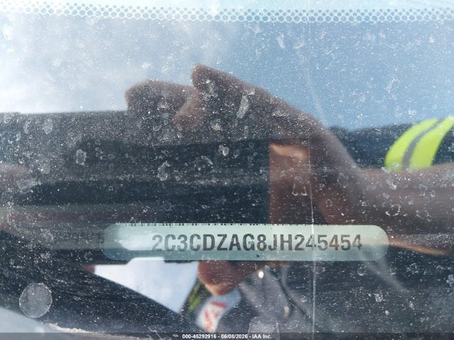 Dodge Challenger Sxt 2018 2C3CDZAG8JH245454 Image 9