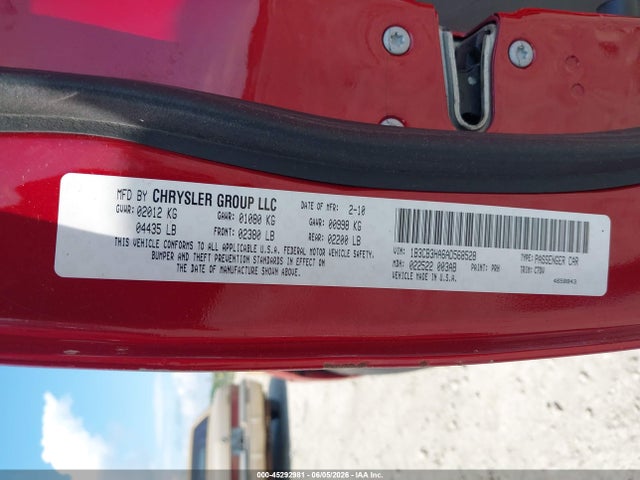 Продажа на аукционе авто 2010 Dodge Caliber Mainstreet, vin: 1B3CB3HA6AD568528, номер лота: 45292981