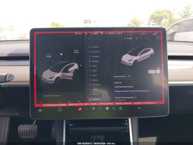 Tesla Model 3 Long Range/mid Range/standard Range/standard Range Plus 2019 5YJ3E1EA9KF466858 Image 17