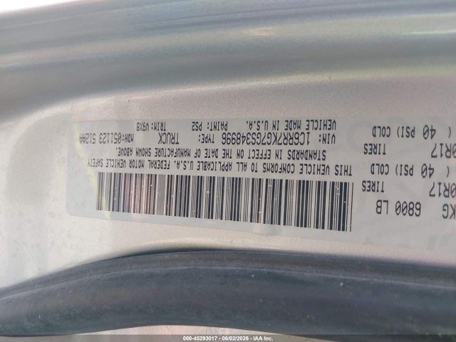 1C6RR7KG7GS348996 RAM 1500