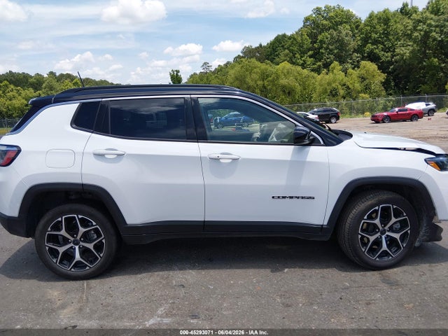 Продажа на аукционе авто 2025 Jeep Compass Limited 4x4, vin: 3C4NJDCN4ST592168, номер лота: 45293071