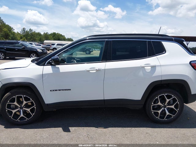 Продажа на аукционе авто 2025 Jeep Compass Limited 4x4, vin: 3C4NJDCN4ST592168, номер лота: 45293071