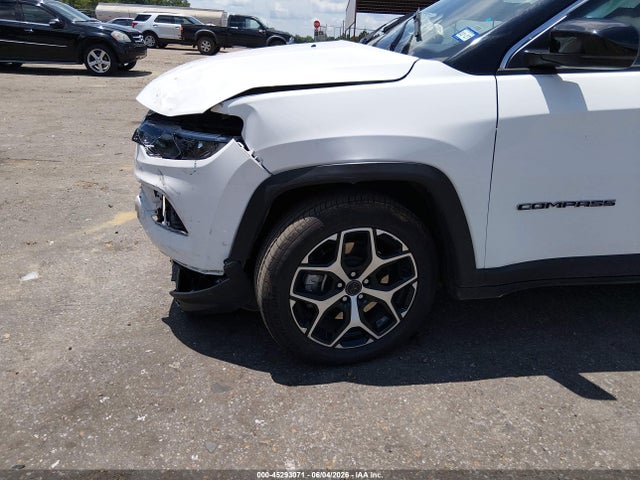Продажа на аукционе авто 2025 Jeep Compass Limited 4x4, vin: 3C4NJDCN4ST592168, номер лота: 45293071