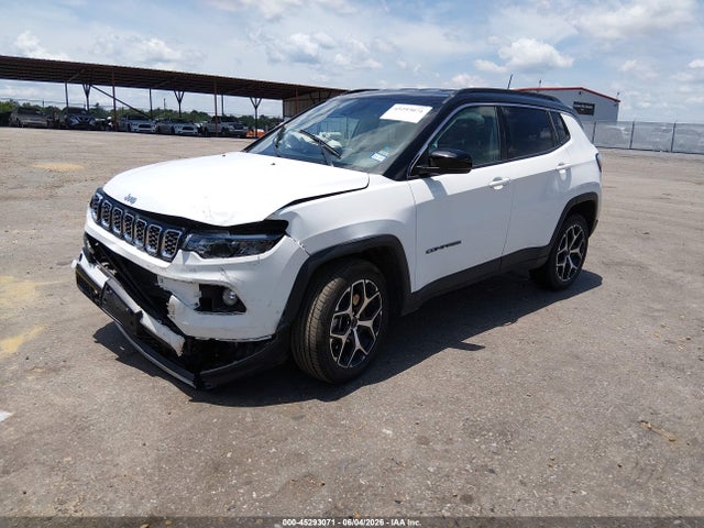 Продажа на аукционе авто 2025 Jeep Compass Limited 4x4, vin: 3C4NJDCN4ST592168, номер лота: 45293071