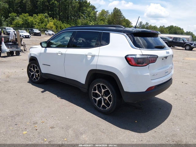Продажа на аукционе авто 2025 Jeep Compass Limited 4x4, vin: 3C4NJDCN4ST592168, номер лота: 45293071