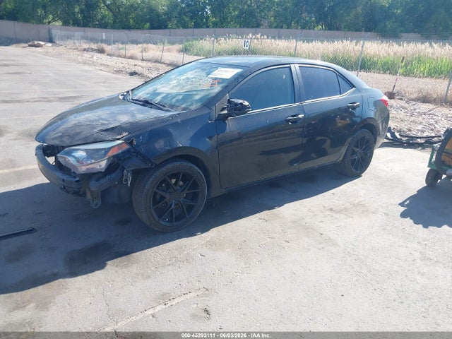 2015 Toyota Corolla Le მანქანა იყიდება აუქციონზე, vin: 5YFBURHE6FP281477, აუქციონის ნომერი: 45293111