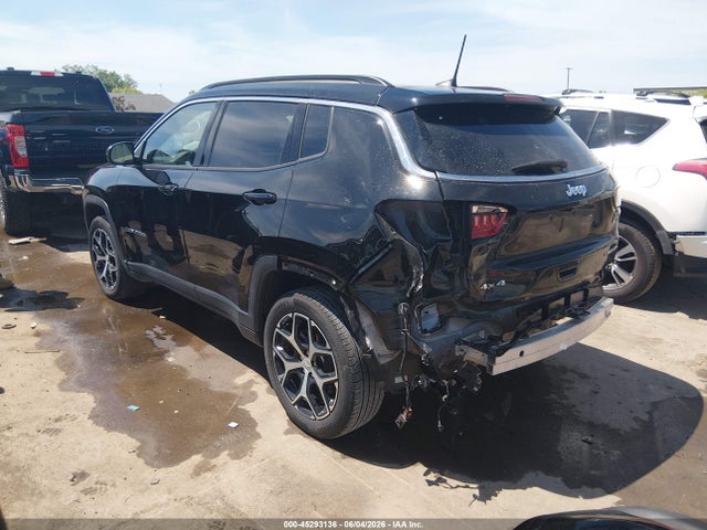 45293136 :رقم المزاد ، 3C4NJDCNXRT156306 vin ، 2024 Jeep Compass Limited 4x4 مزاد بيع