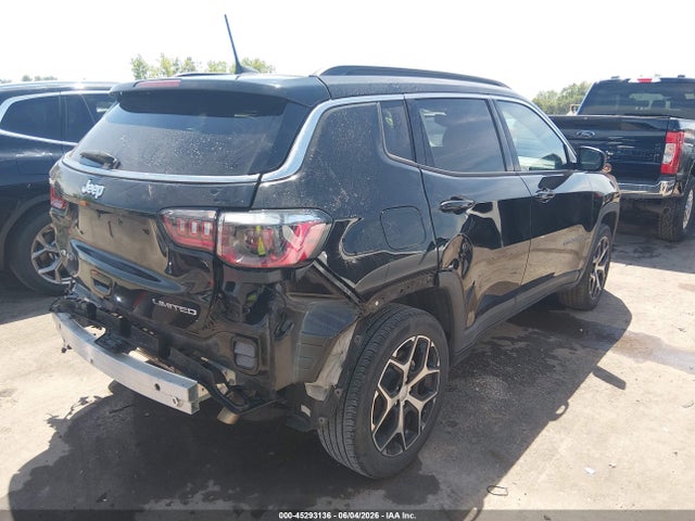 45293136 :رقم المزاد ، 3C4NJDCNXRT156306 vin ، 2024 Jeep Compass Limited 4x4 مزاد بيع
