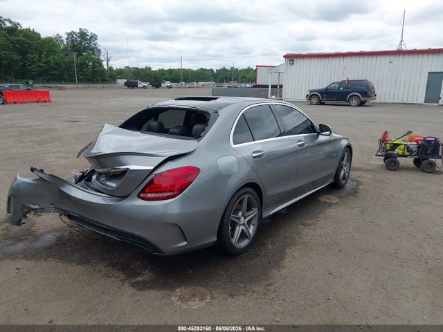 2016 Mercedes-benz C 300 Sport 4matic მანქანა იყიდება აუქციონზე, vin: 55Swf4kb6gu165723, აუქციონის ნომერი: 45293160