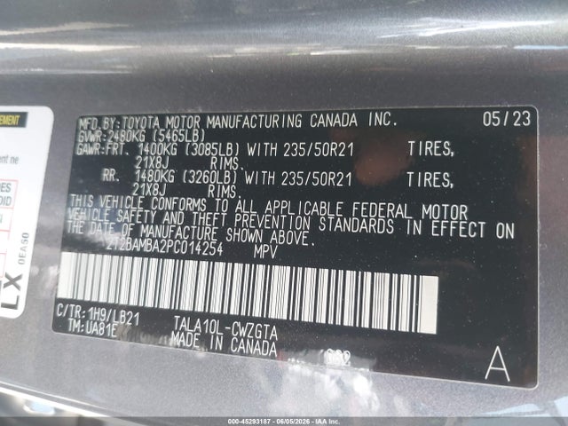Lexus Rx 350 Premium Plus 2023 2T2BAMBA2PC014254 Image 9