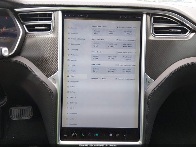 Продажа на аукционе авто 2014 Tesla Model S P85, vin: 5YJSA1H18EFP61599, номер лота: 45293294