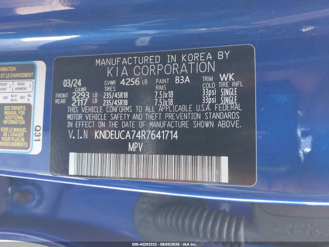 KNDEUCA74R7641714 KIA Seltos X-line