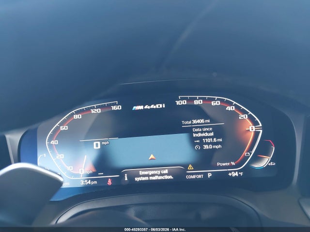 Aukcja sprzedaży 2022 Bmw M440i, vin: WBA53AT0XNCJ15108, numer aukcji: 45293357