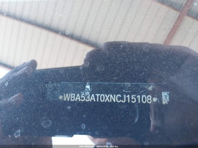 Aukcja sprzedaży 2022 Bmw M440i, vin: WBA53AT0XNCJ15108, numer aukcji: 45293357
