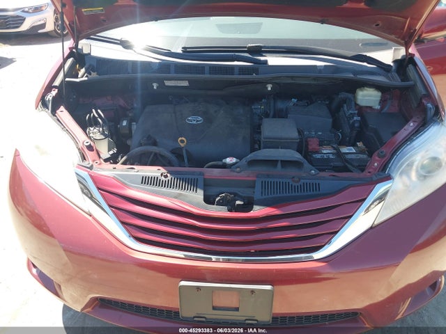 45293383 :رقم المزاد ، 5TDKZ3DC2HS855148 vin ، 2017 Toyota Sienna Le 8 Passenger مزاد بيع