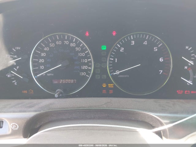 45293385 :رقم المزاد ، JTJHT00W443540743 vin ، 2004 Lexus Lx 470 مزاد بيع