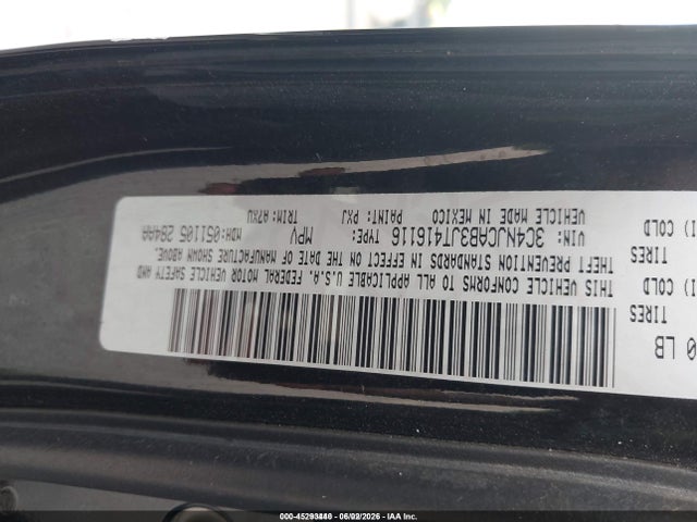 3C4NJCAB3JT416116 Jeep Compass Sport Fwd