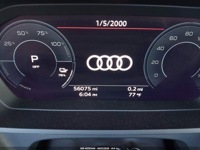 45293448 :رقم المزاد ، WA1G2BFZ1NP050117 vin ، 2022 Audi Q4 E-tron Premium 50 Quattro مزاد بيع