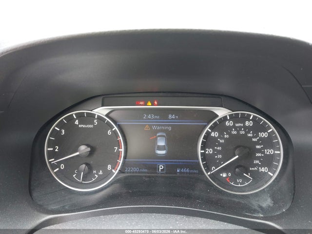 2025 Nissan Altima Sv Fwd მანქანა იყიდება აუქციონზე, vin: 1N4BL4DV6SN380891, აუქციონის ნომერი: 45293470