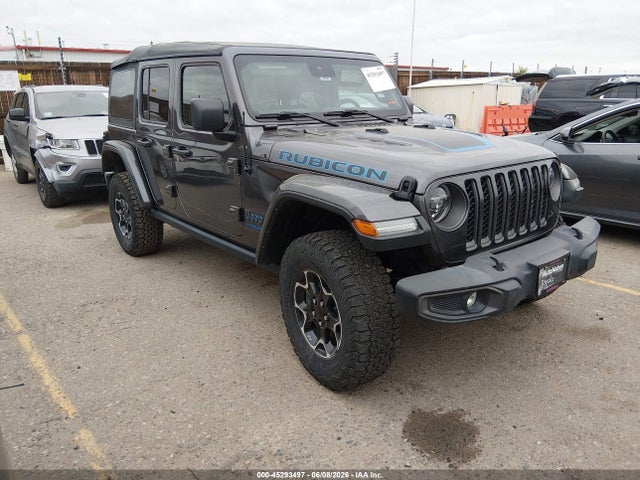 Продажа на аукционе авто 2021 Jeep Wrangler 4xe Unlimited Rubicon 4x4, vin: 1C4JJXR60MW758506, номер лота: 45293497