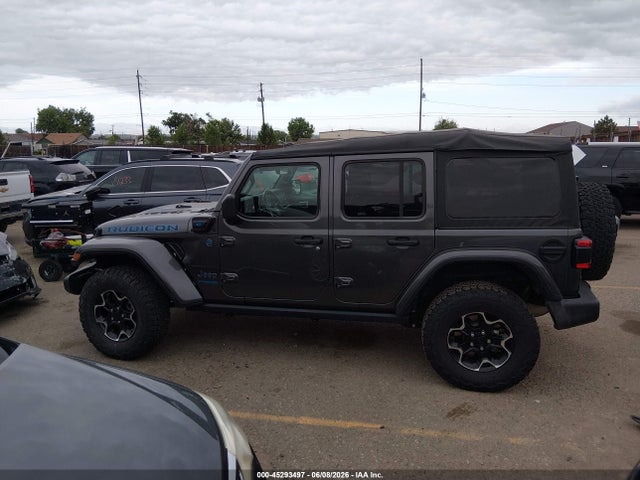 Продажа на аукционе авто 2021 Jeep Wrangler 4xe Unlimited Rubicon 4x4, vin: 1C4JJXR60MW758506, номер лота: 45293497