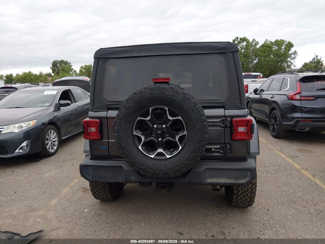 Продажа на аукционе авто 2021 Jeep Wrangler 4xe Unlimited Rubicon 4x4, vin: 1C4JJXR60MW758506, номер лота: 45293497